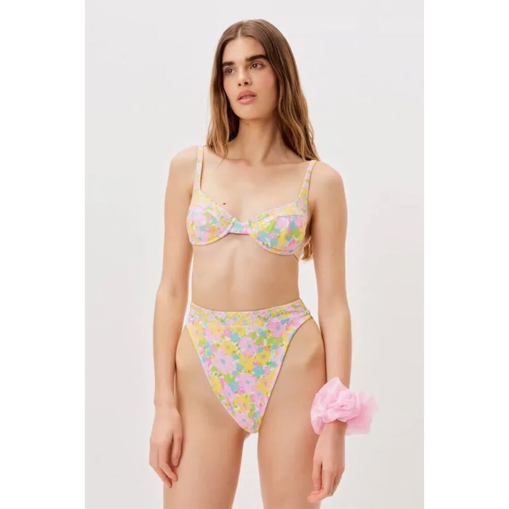 FOR LOVE &‎ LEMONS- Zinnia Underwire Bikini Set Sz:XS Ret$204